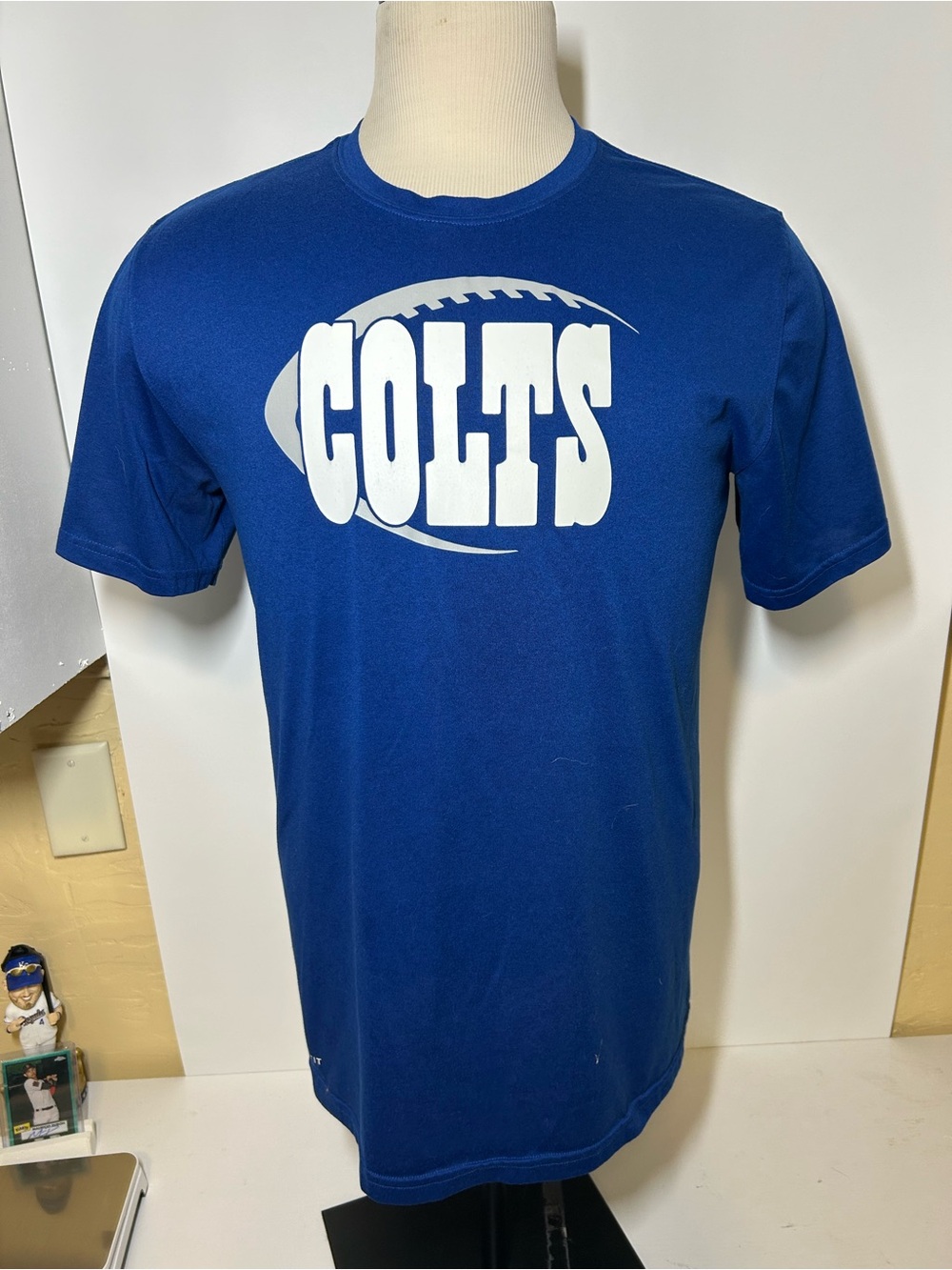 Blue Colts Graphic Crewneck T-Shirt Nike